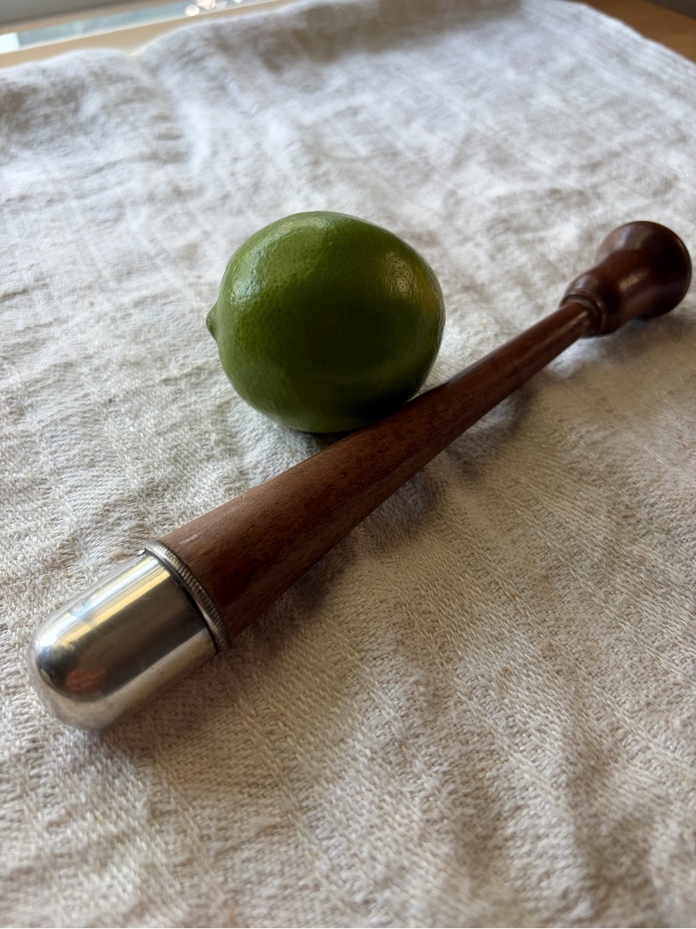 Vintage drink muddler